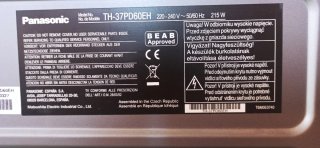 Televisión Panasonic VIETA 37 Negra