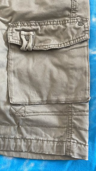 Shorts Benetton Donna Tg. S Grigio