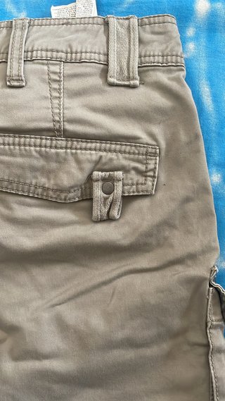Shorts Benetton Donna Tg. S Grigio