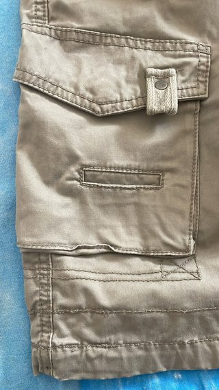 Shorts Benetton Donna Tg. S Grigio