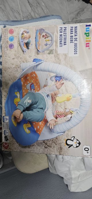 Manta de juegos Lupilu para bebé
