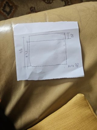 Mesa plegable madera y blanco