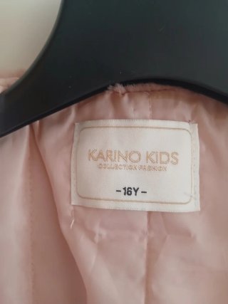 Chaleco pelo sintético rosa Talla S