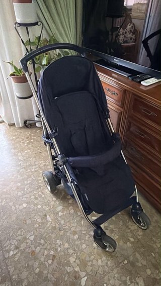 Silla de paseo Bebecar azul marino
