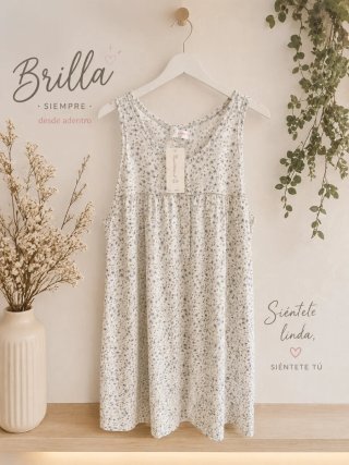 Pijama floral mujer