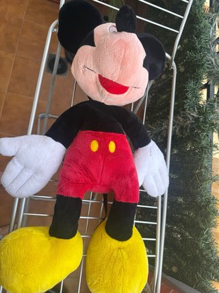 Peluche Mickey Mouse Disney grande unos 70cm