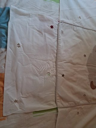Colcha Cuna Oso Estrellas