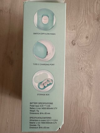 Limpiador Facial Eléctrico y Masajeador