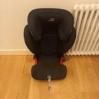 Silla coche Britax Römer negra grupo 2_3