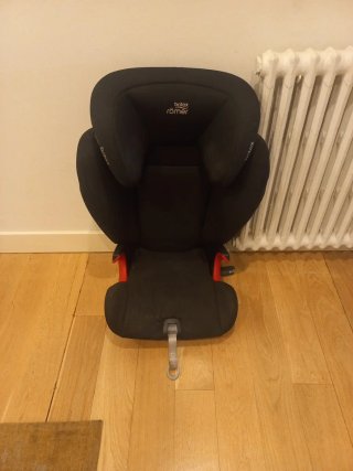 Silla coche Britax Römer negra grupo 2_3