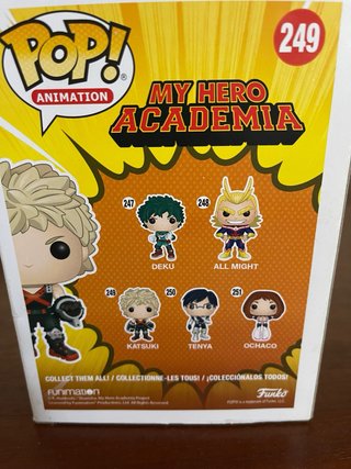 Funko Pop Katsuki 249 My Hero Academia