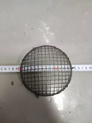 Protector faro moto antiguo, moto guzzi 65..