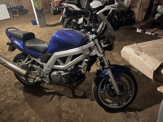 Suzuki SV650 Naked A2 Azul/Plata