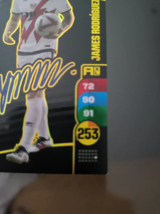 Carta Edición Limitada James Rodríguez 24-25