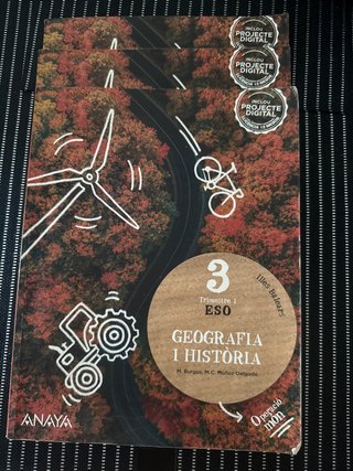 Libros GEOGRAFÍA E HISTORIA 3º ESO