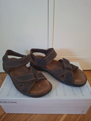 Sandalias Geox Hombre Talla 42 Marrones
