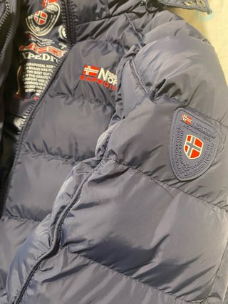 Chaqueta Acolchada Geographic Norway Azul