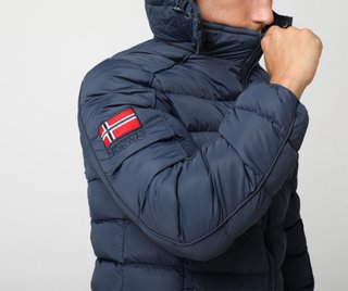 Chaqueta Acolchada Geographic Norway Azul
