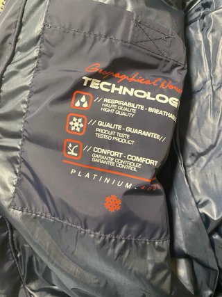 Chaqueta Acolchada Geographic Norway Azul