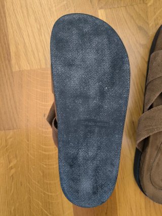 Sandalias Stradivarius piel