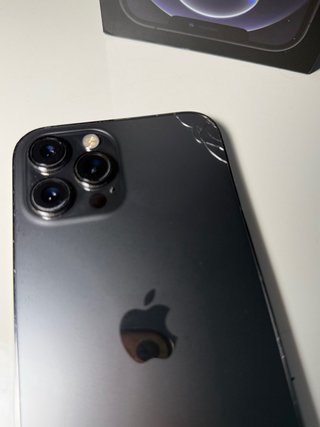 iPhone 12 Pro Max 128GB – Caja + cargador original