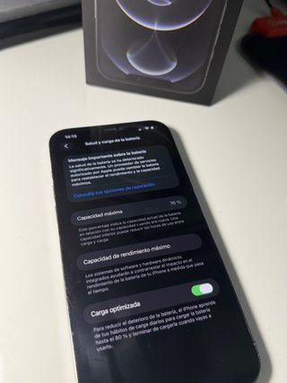 iPhone 12 Pro Max 128GB – Caja + cargador original