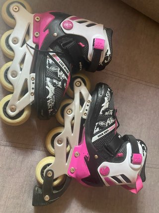 Patines en línea Force rosa y negro