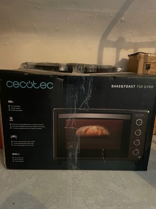 Horno Cecotec Bake&Toast 750 Gyro