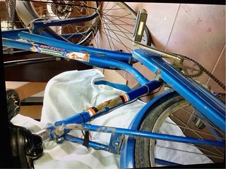 Bicicleta Gaitan Azul Vintage
