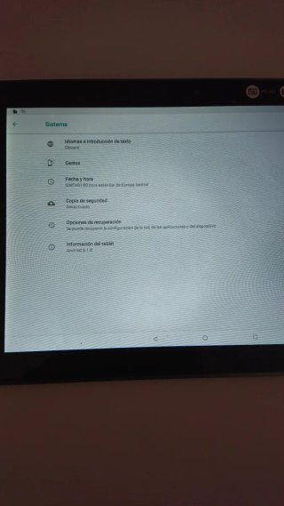Tablet Lenovo Negra