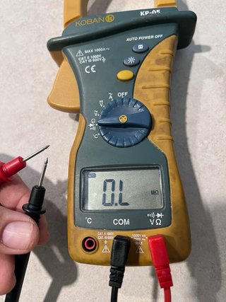 Pinza Amperimétrica Koban KP-05