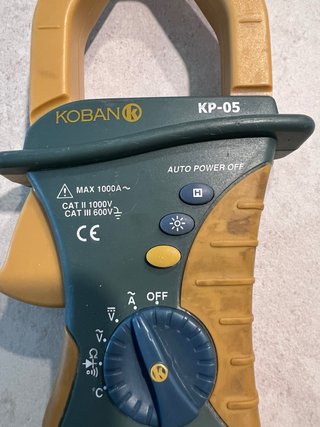 Pinza Amperimétrica Koban KP-05
