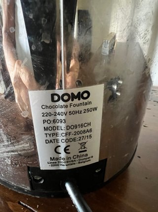 Fontana di cioccolato Domo