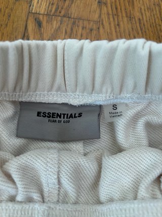 Essentials Fear of God Pantalón Corto Beige