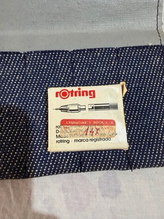 Set 3 Rotring Vintage Estuche Accesorios