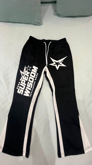 Pantalones H&M negros y blancos