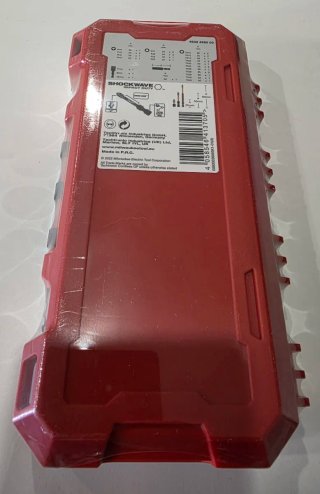 Estuche Milwaukee Shockwave Impact Duty 35x nuevo
