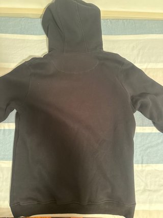 Sudadera negra Pushin con logo