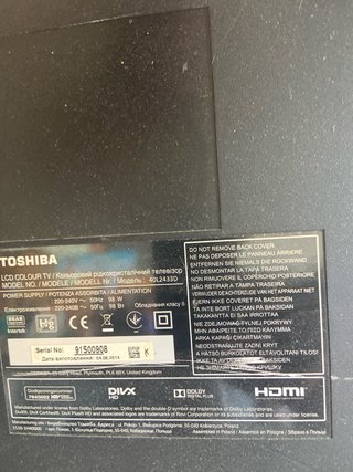 TV Toshiba Rota