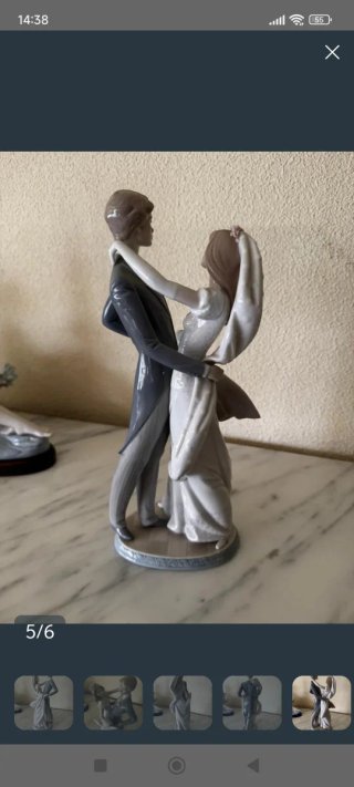 Figura Novios Baile de Boda Lladró