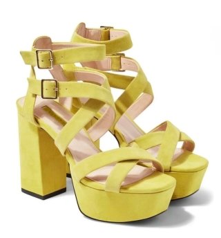 Sandalias TopShop Pistacho