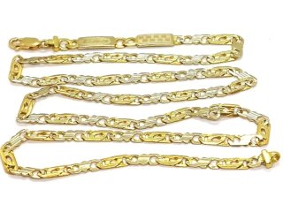 Cadena Gucci Maciza Oro 18k