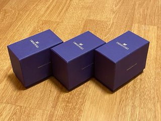 Lote Cajas Swarovski