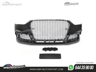 PARAGOLPES DELANTERO PARA AUDI A4 B8 LOOK RS CROMO CON PDC/SRA