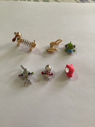Lote de 6 Charms Toy Story