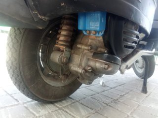 Vespa PX  200 Negra
