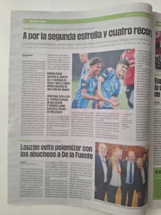 Periódico Sport Final Mundial Fútbol 2026