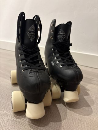 Patines Oxelo Negros 4 Ruedas