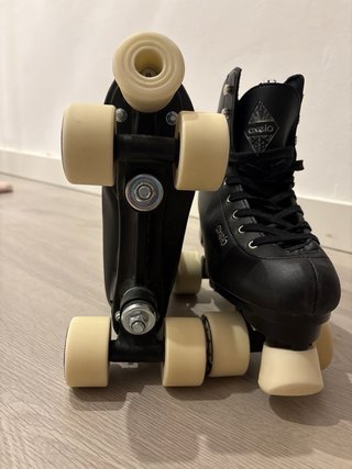 Patines Oxelo Negros 4 Ruedas