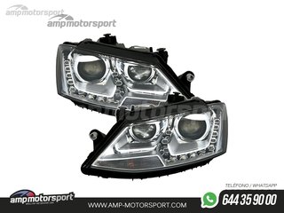 FAROS DELANTEROS LUZ DIURNA LED PARA VOLKSWAGEN JETTA